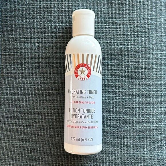 SEALED First Aid Beauty FAB Hydrating Toner Soothing Squalane + Oats Milky Toner - Picture 6 of 9